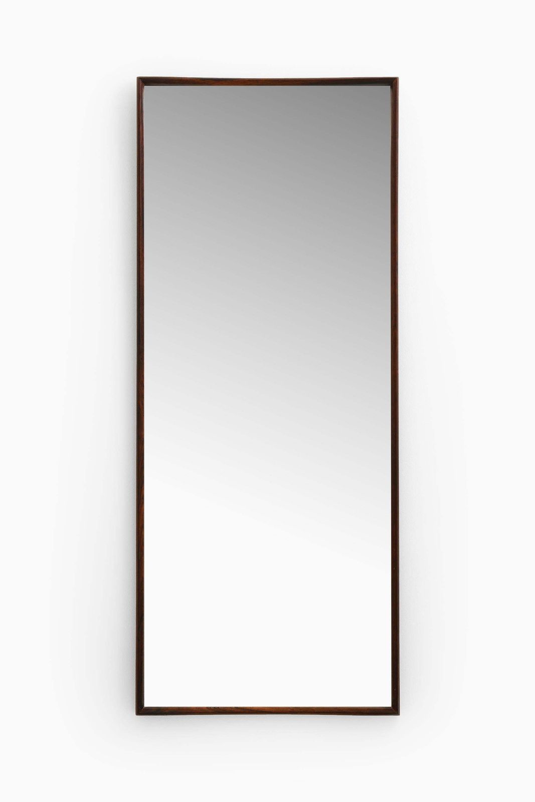 Rare Mirror With Rosewood Frame By Rimbert Sandholt, 1950s photo Home Decor
