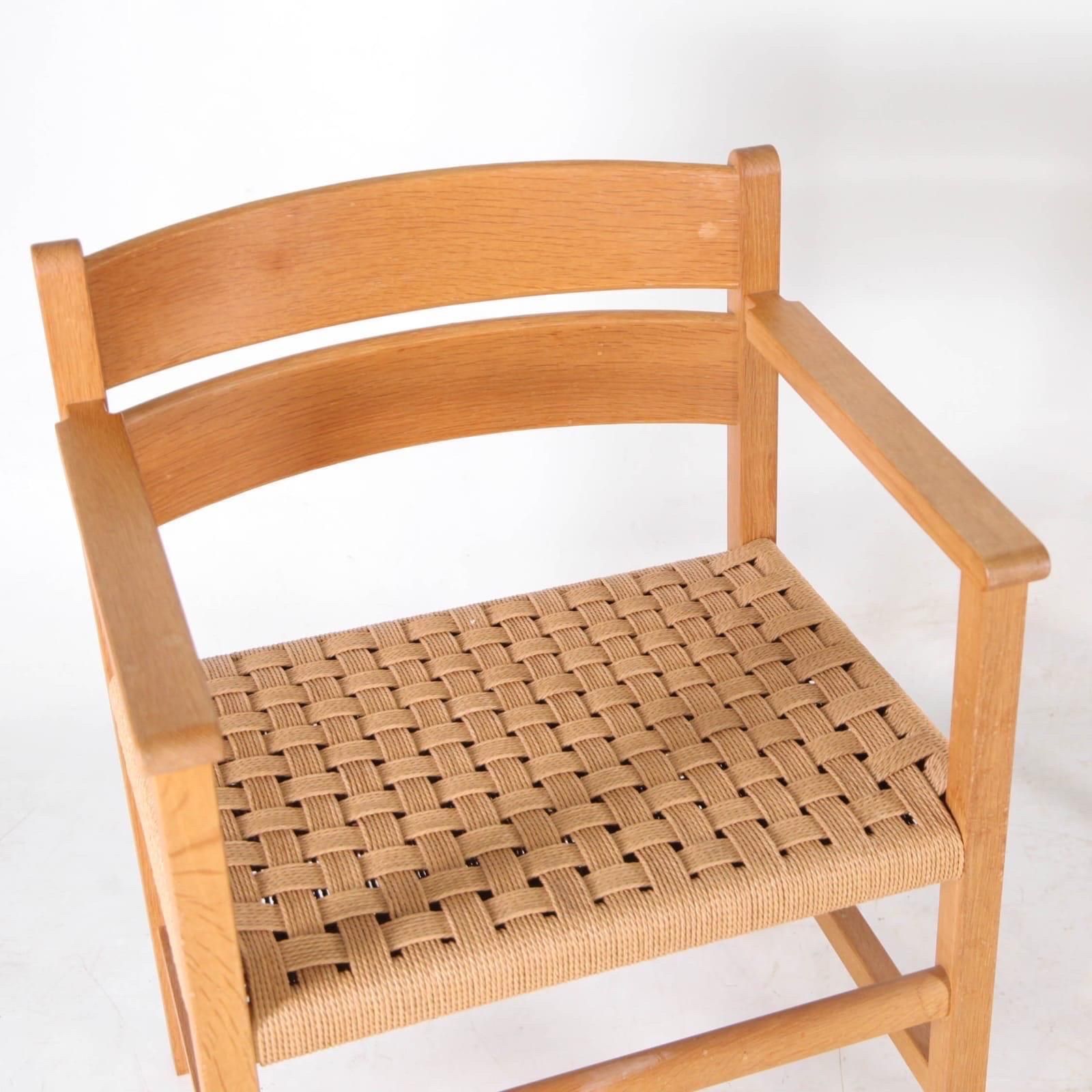 Pair Of Wood And Rope Armchairs photo furniture