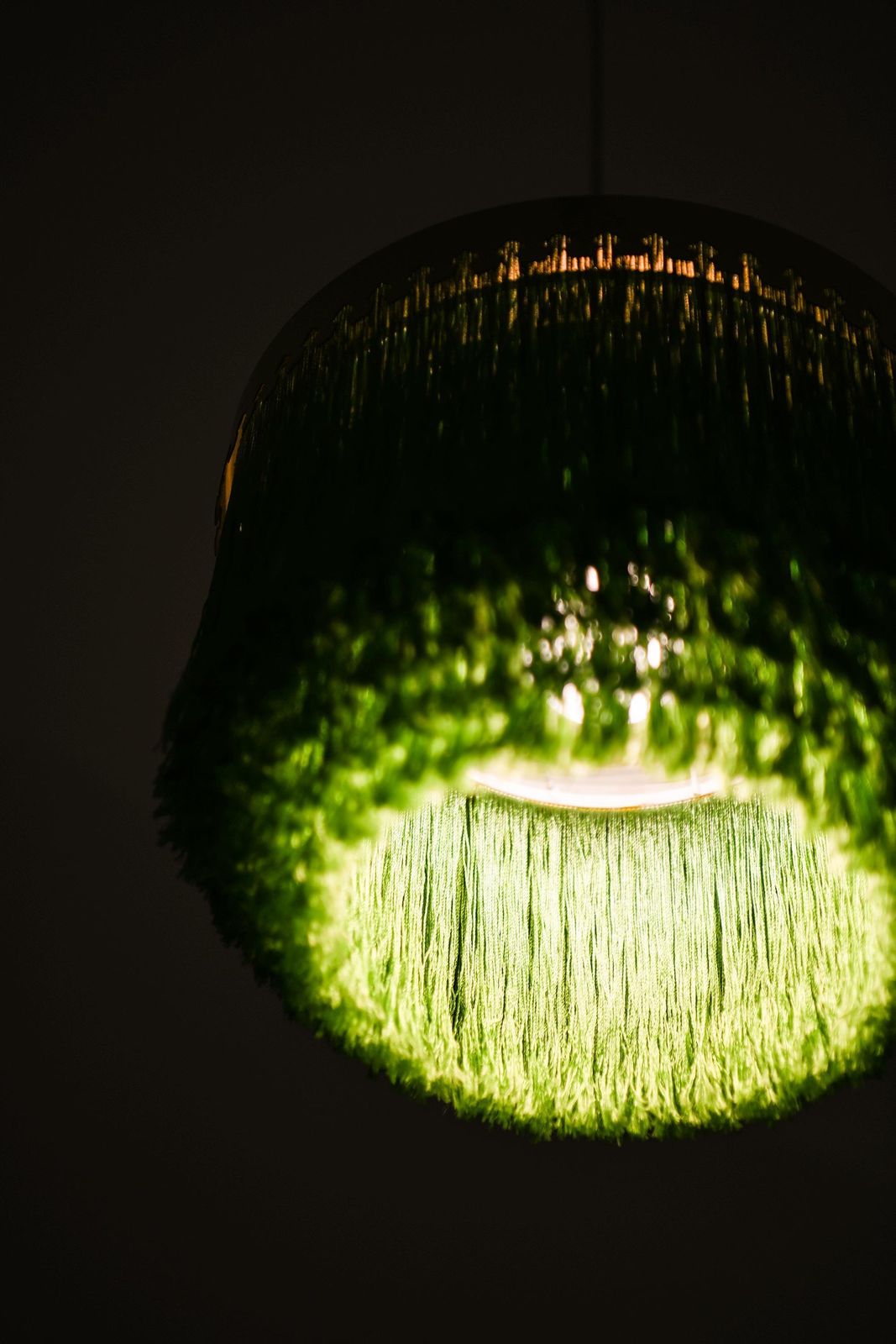 Ceiling Lamp, Model T 601/M, In Silk And Brass By Hans Agne Jakobsson, 1965 photo vinterior