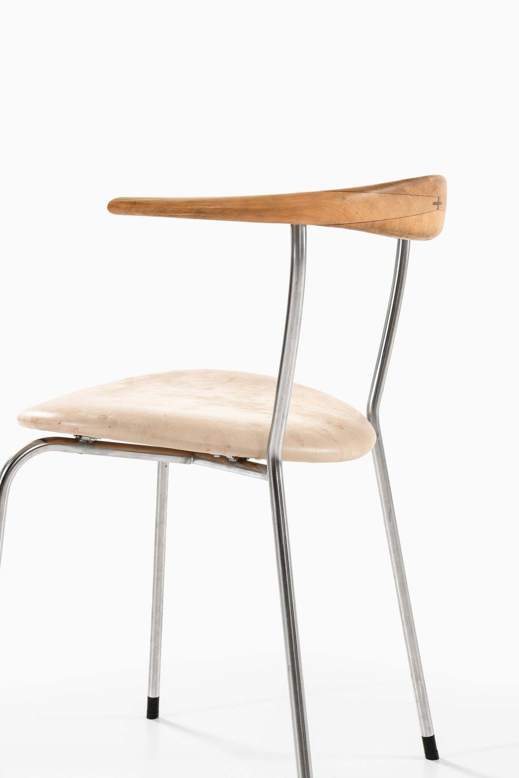 Set Of Six Armchairs, Model Jh 701, In Birch And Steel By Hans J. Wegner, 1960s photo 28678.0