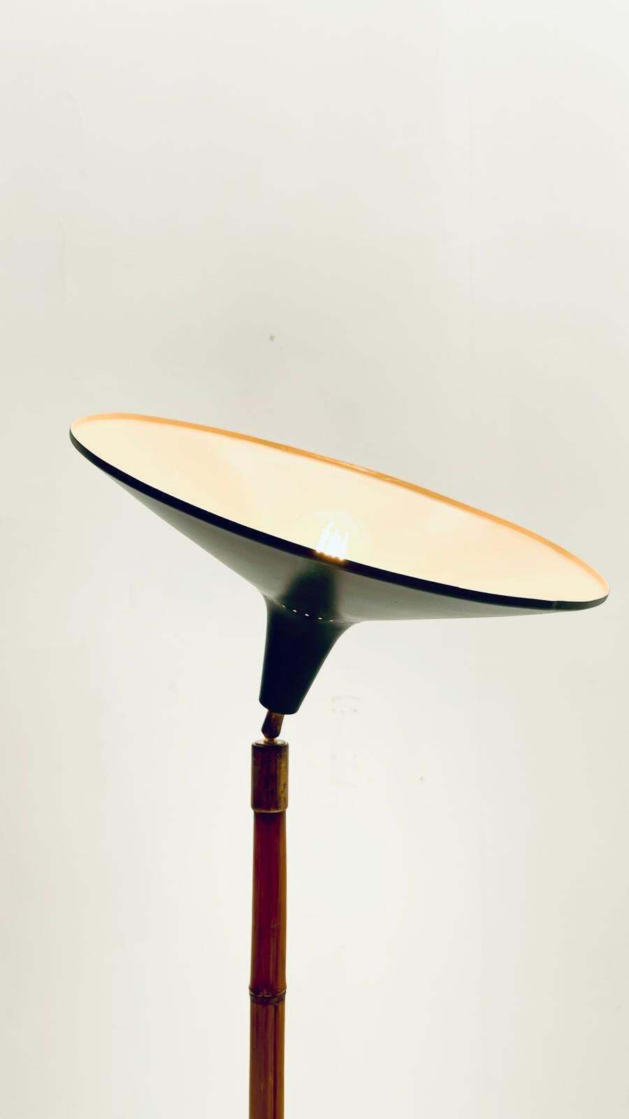 Rare Bamboo Stick Pelikan   Floor Lamp photo for sale
