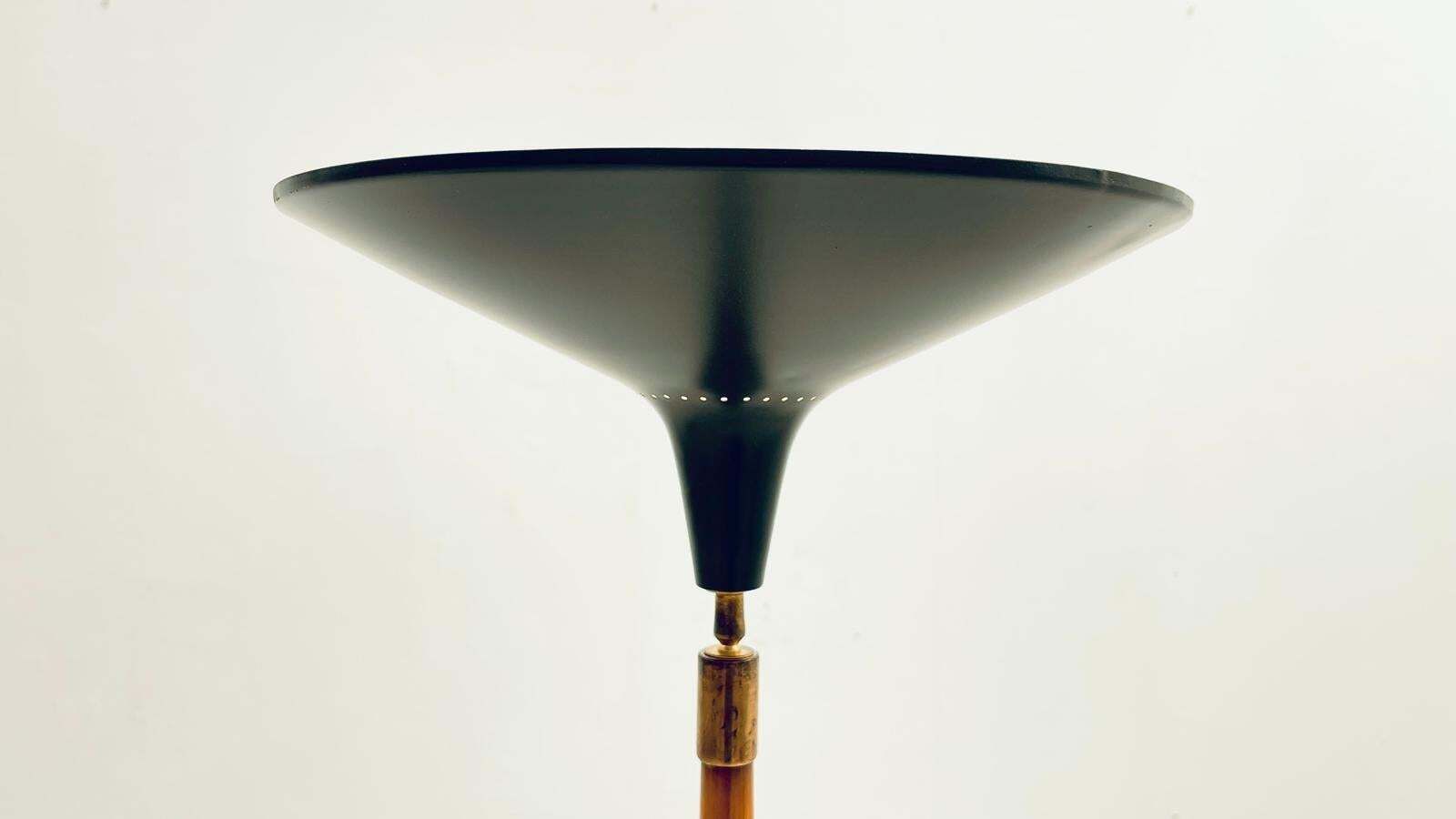 Rare Bamboo Stick Pelikan   Floor Lamp photo vintage