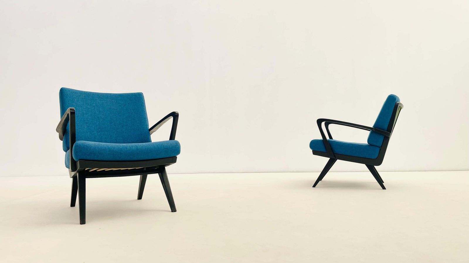 Belgian 1960's Pair Of Loungechairs photo for sale