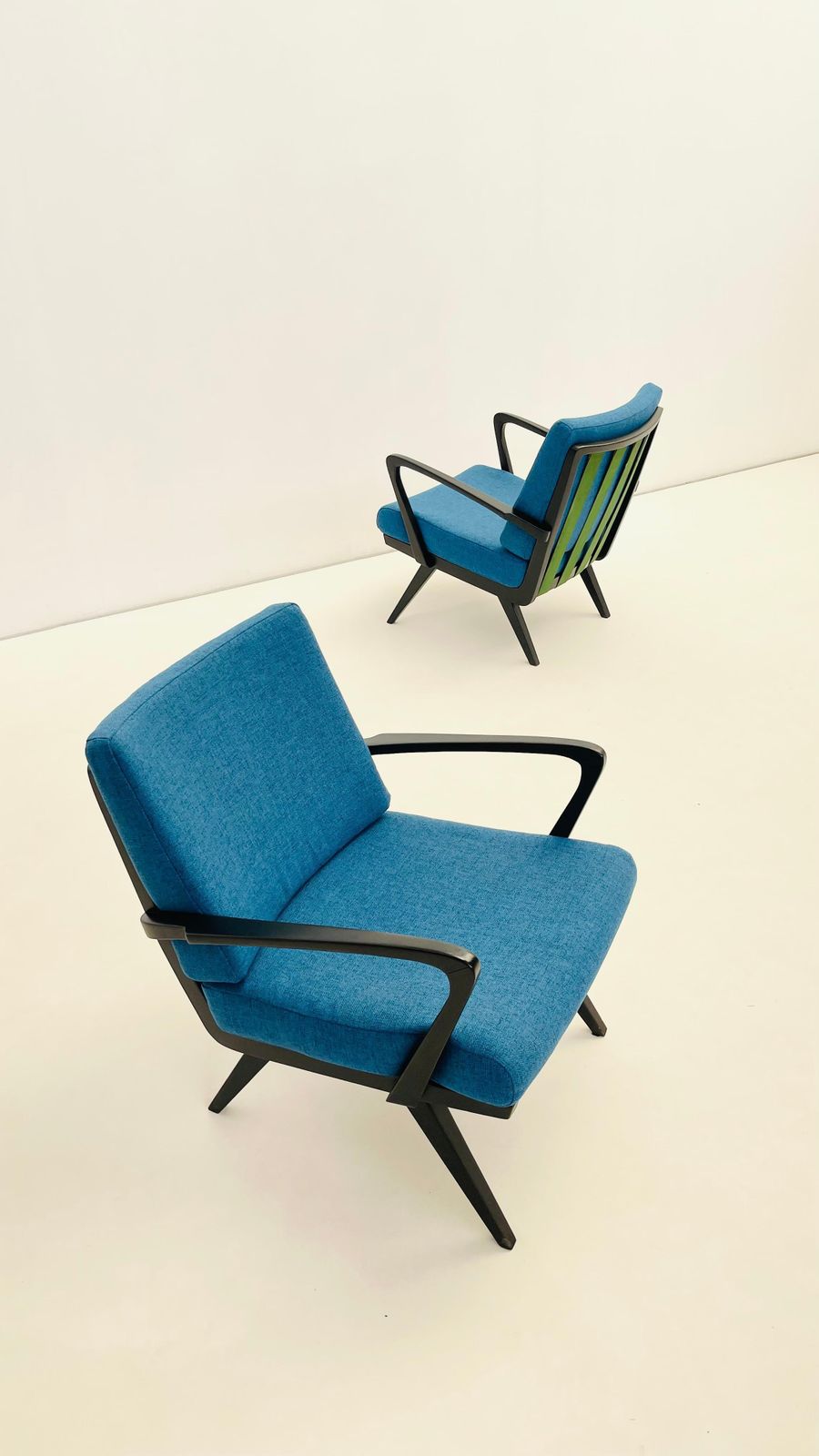 Belgian 1960's Pair Of Loungechairs photo Furniture