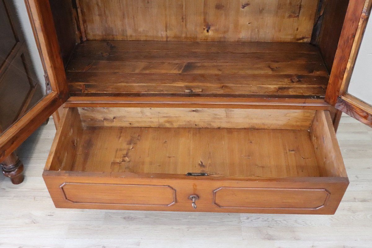 Antique Walnut Bookcases, 1800s, Set Of 2 photo 13150.0