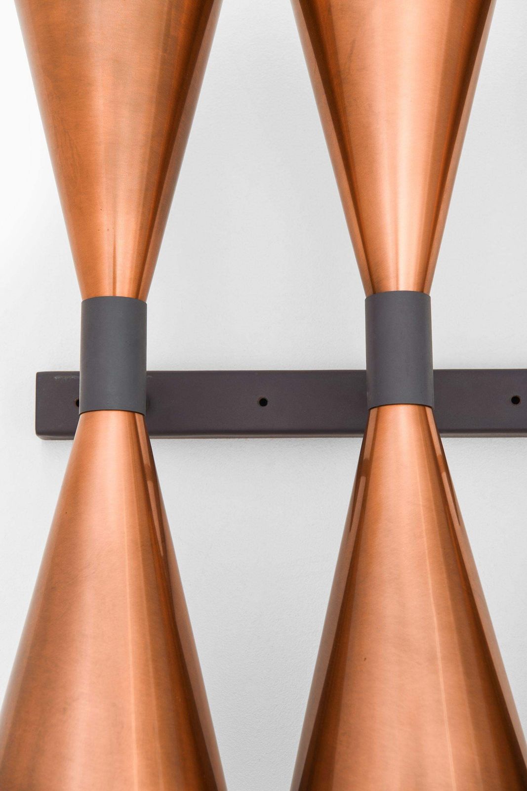 Wall Lamp In Copper And Painted Metal By Hans Agne Jakobsson, 1950's photo for sale