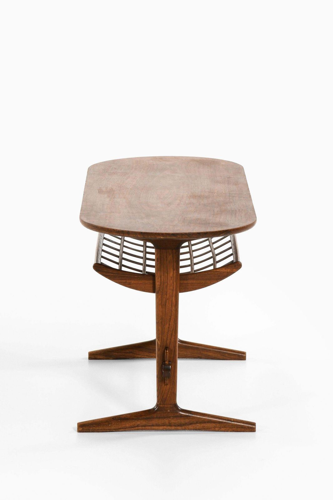 Coffee Table In Stained Elm By Frits Henningsen, 1950's photo furniture