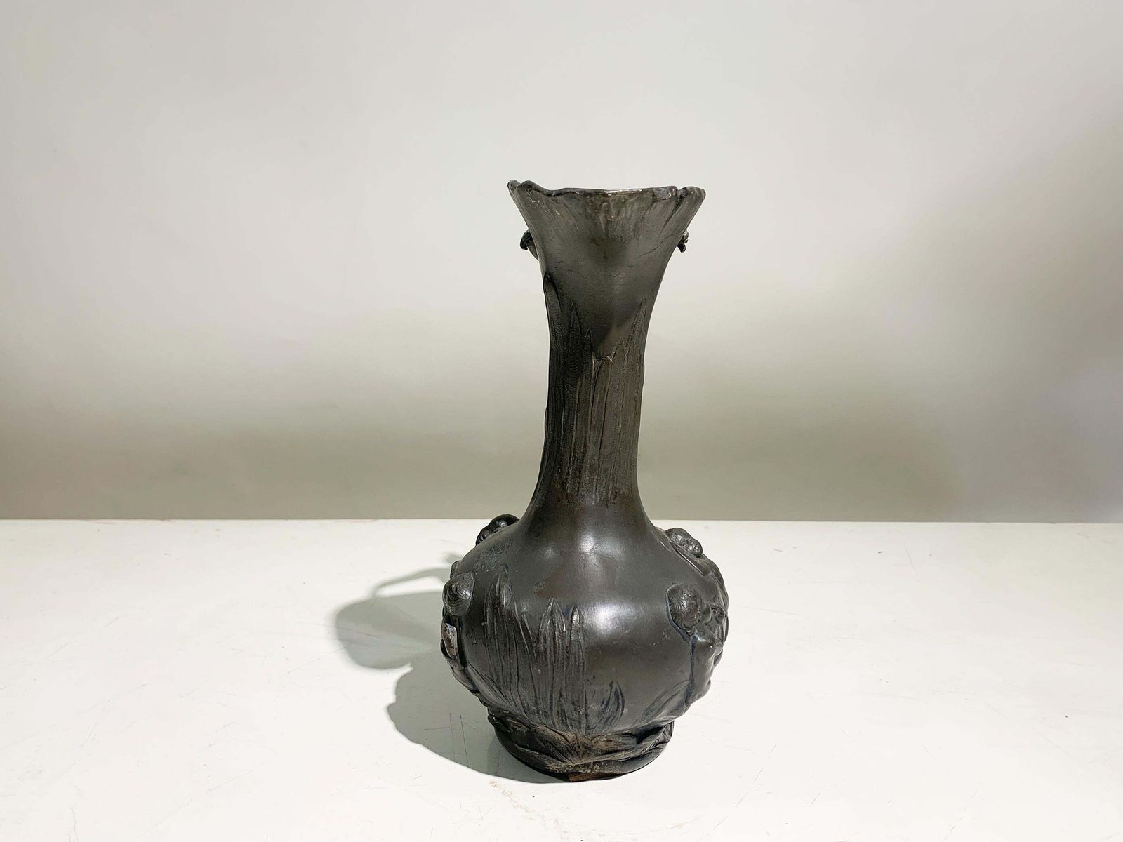 Art Nouveau Pewter Pitcher By Jean Maurice Petizon, Signed "Petiz" , Circa 1920 photo Home Decor