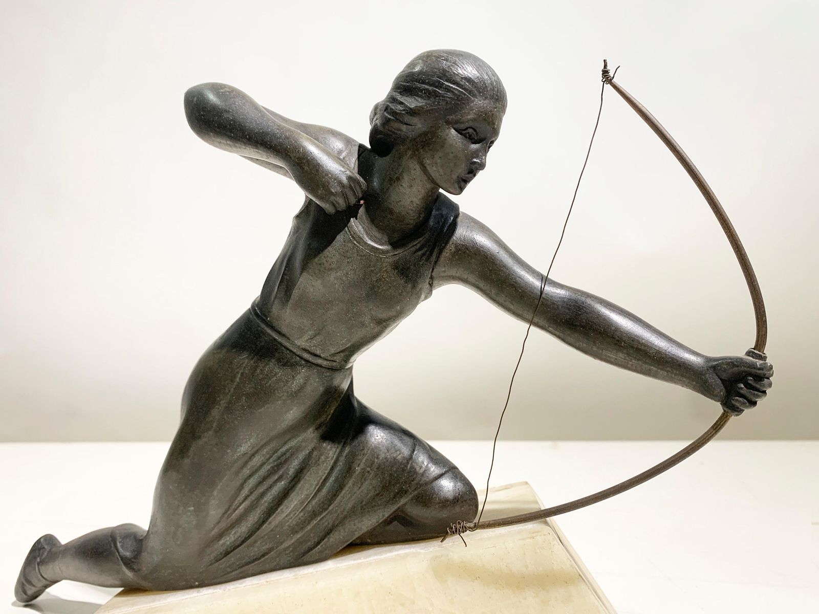 "Diana The Huntress" Art Deco Sculpture, Circa 1930's photo buy