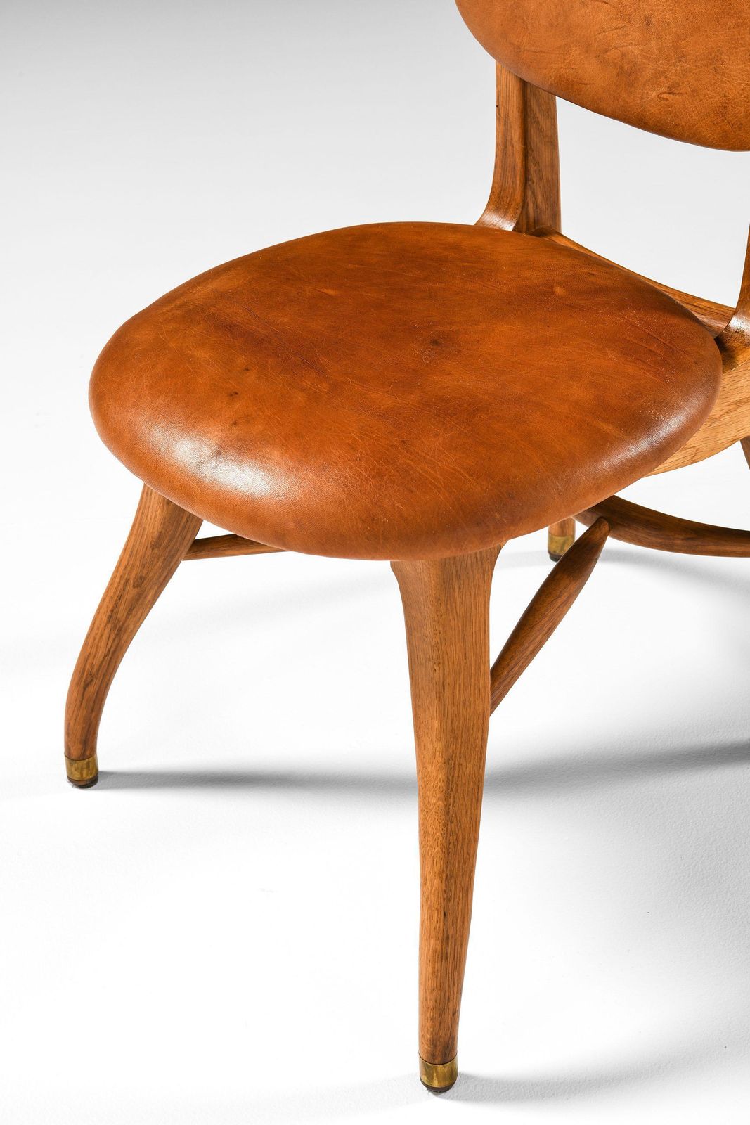 Musician Chairs With Adjustable Seat And Back In Oak By Vilhelm Lauritzen, 1942 photo Furniture