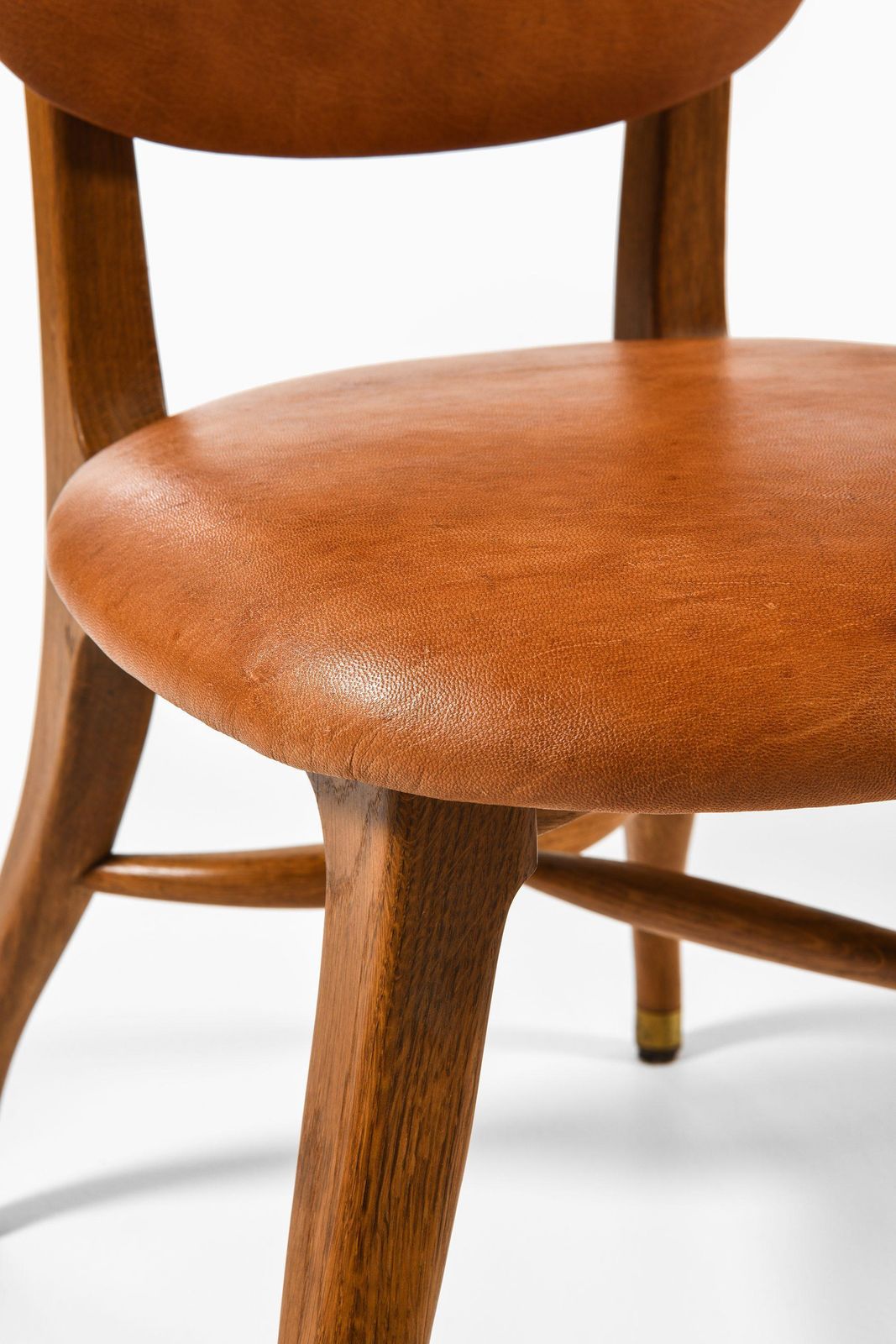 Musician Chairs With Adjustable Seat And Back In Oak By Vilhelm Lauritzen, 1942 photo 17890.0