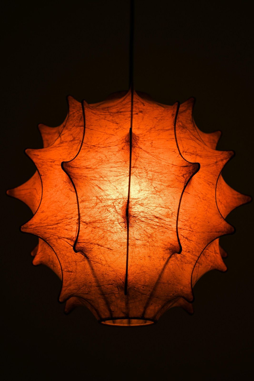 Ceiling Lamp In Plastic Polymer By Achille & Pier Giacomo Castiglioni, 1960's photo vinterior