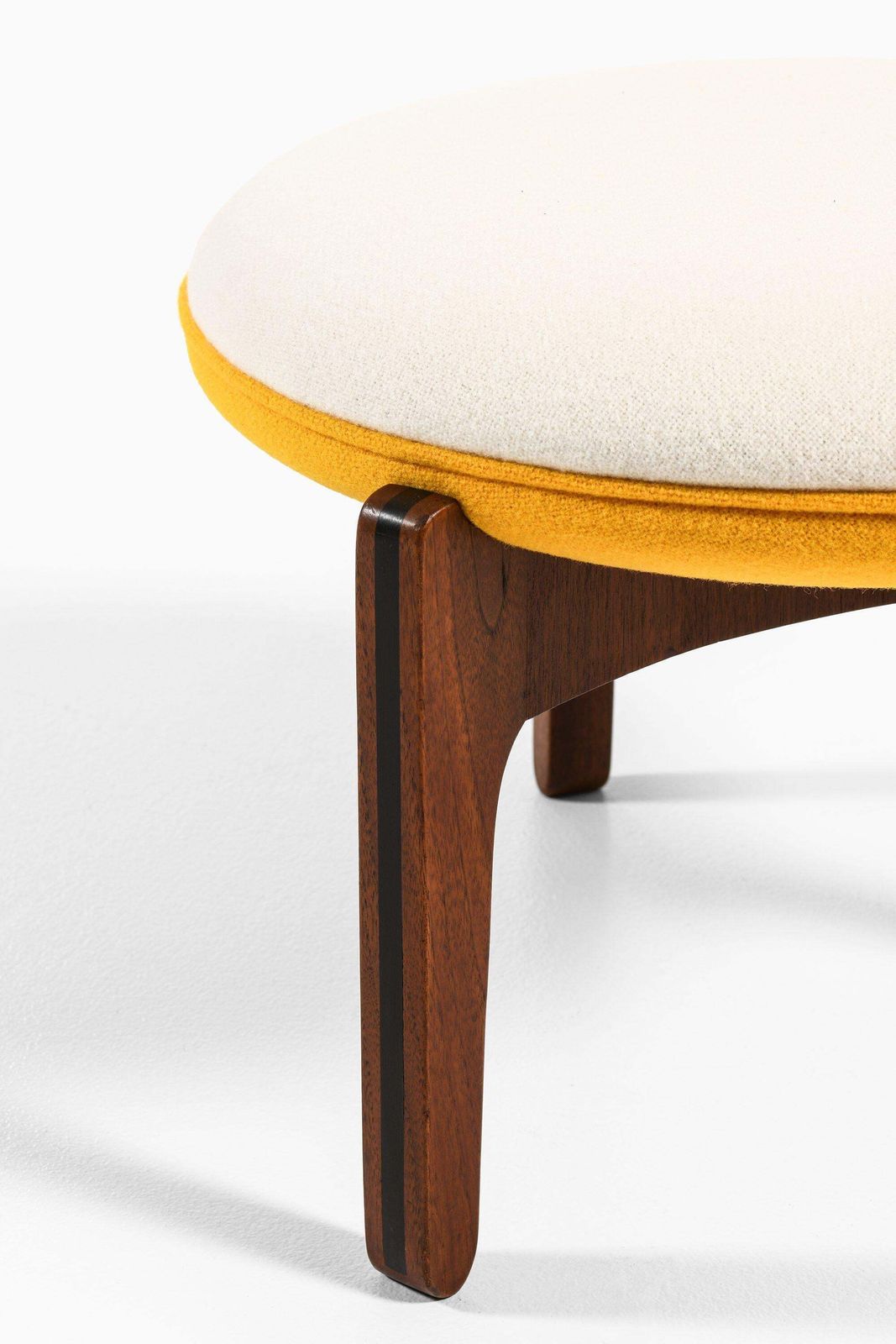 Stool In Teak And Wool Fabric From Kvadrat By Svend Ellekær, 1962 photo 4174.0