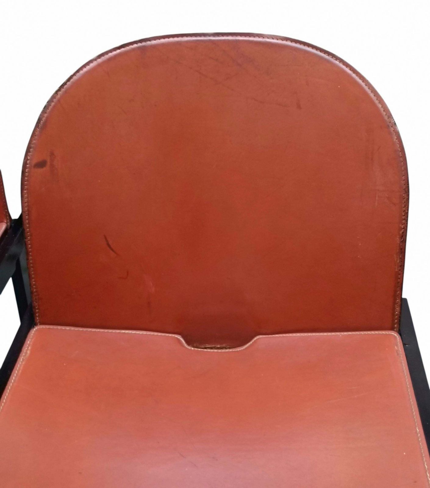 Afra & Tobia Scarpa For B&B Italia Set Of 4 "Dialogo" Chairs, Italy 1970s photo vintage