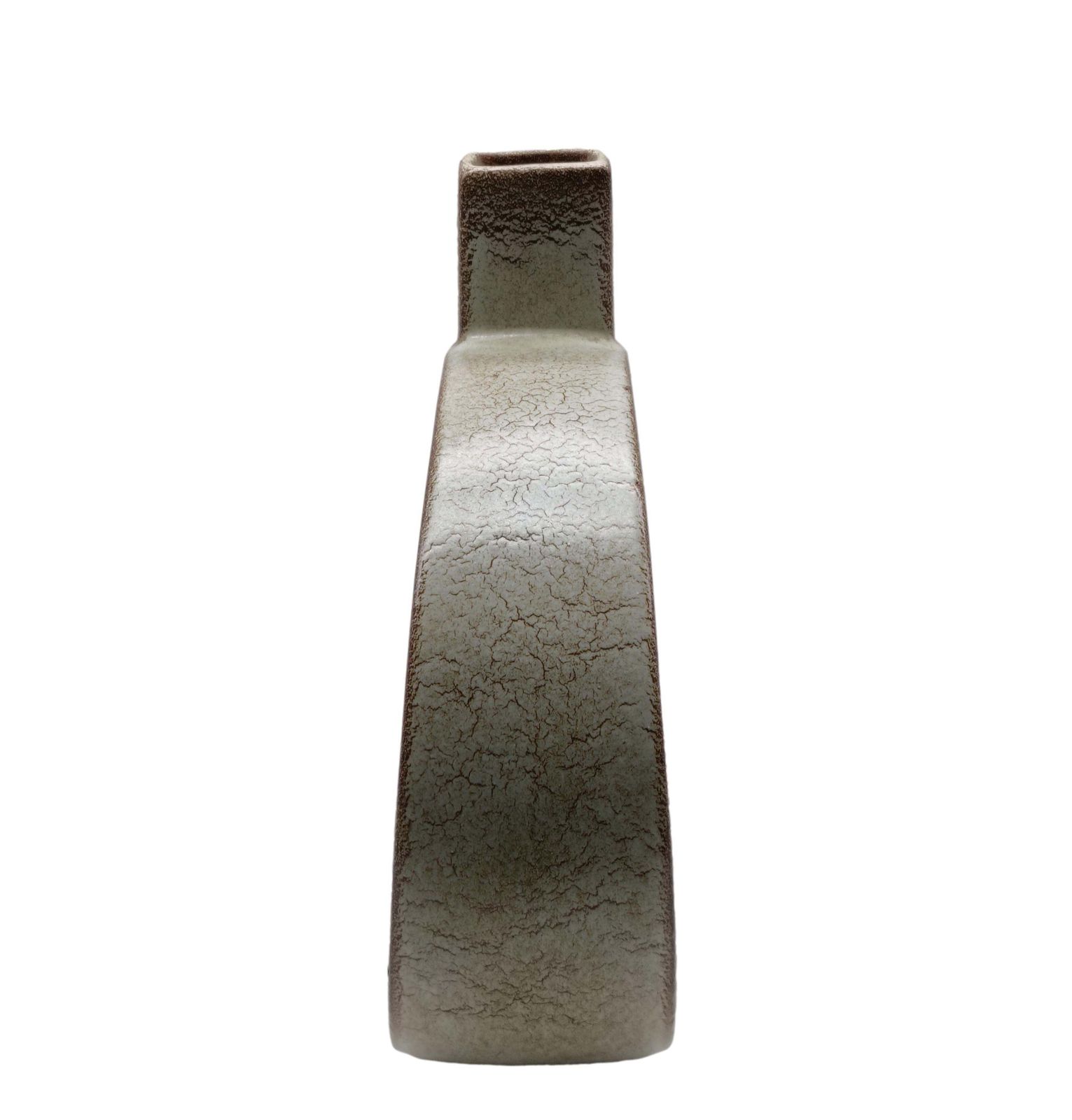 Roberto Rigon For Bertoncello Monofiore Vase In Ceramic, Italy 1970s photo 354.0