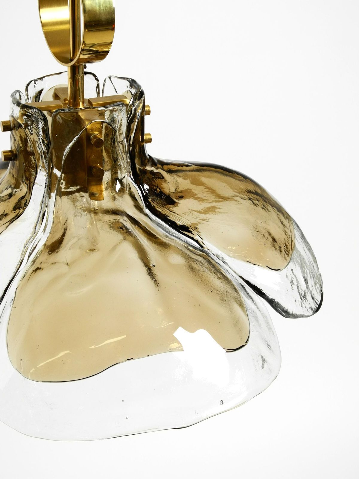 photo buy Beautiful 1960s J.T. Kalmar Franken Heavy Murano Glass Floral Ceiling Lamp