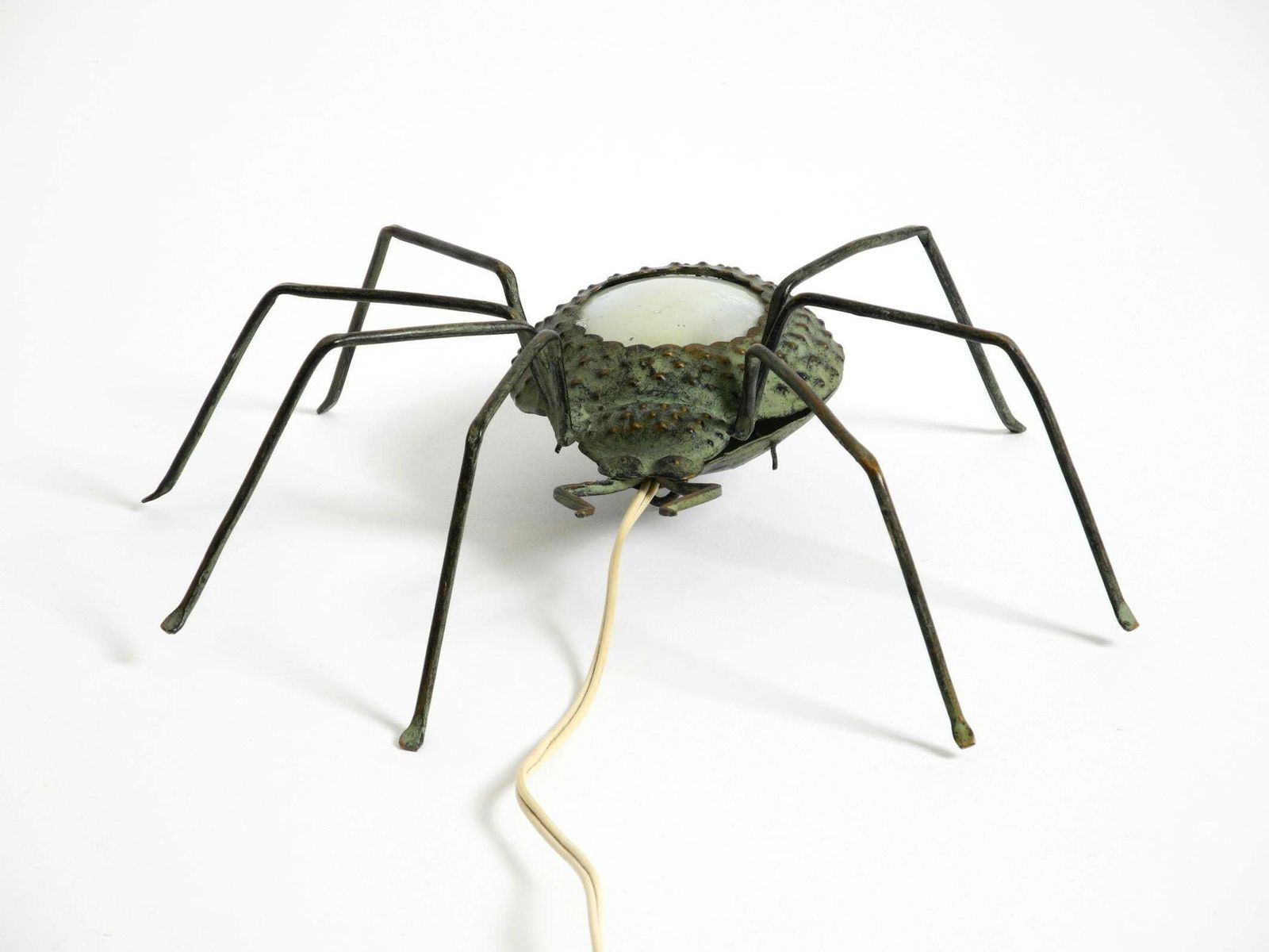Beautiful Italian Mid Century Modern "Spider" Wall Lamp Made Of Metal photo Lighting