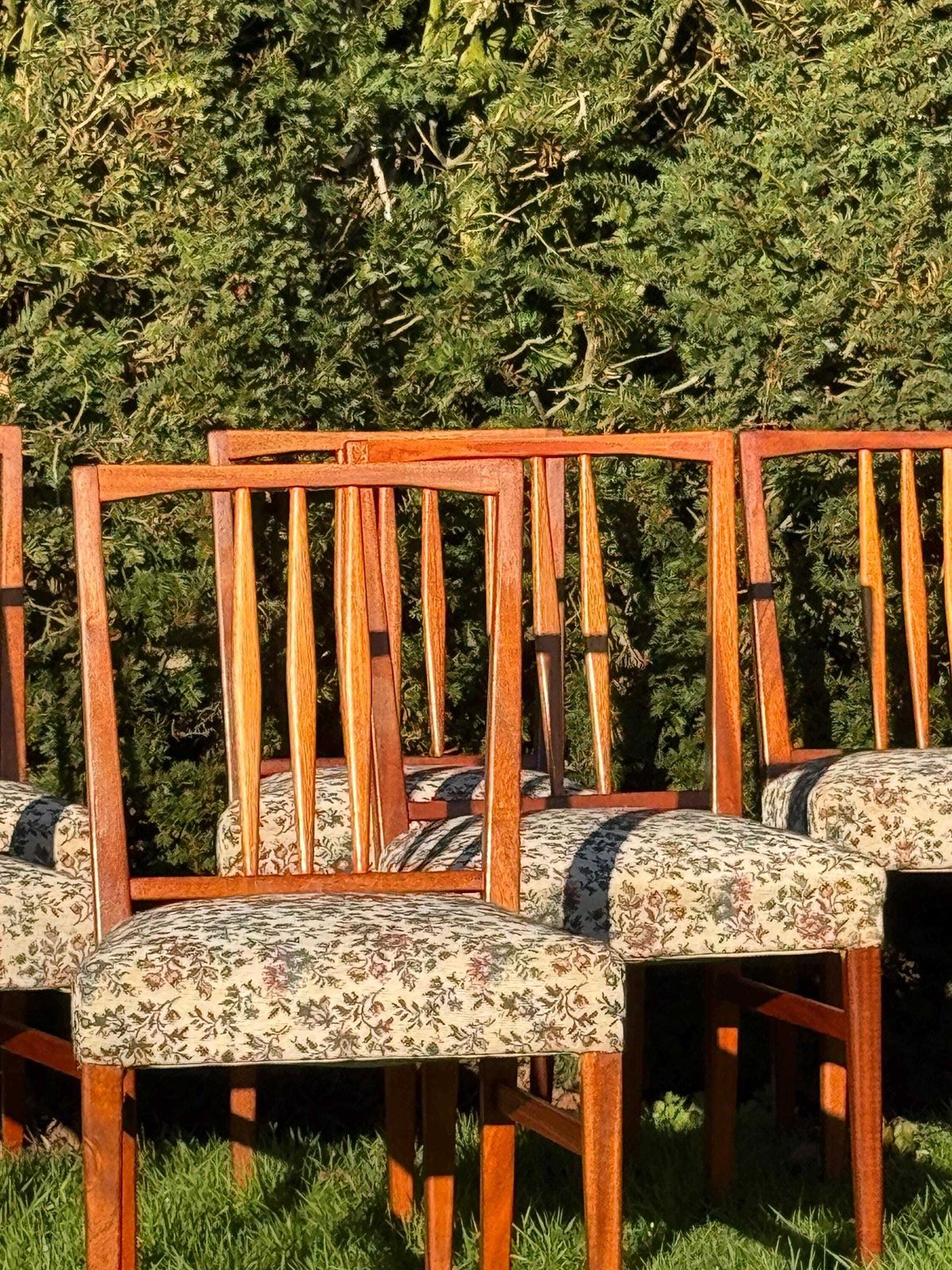 Ten Mid Century Teak Dining Chairs By Gordon Russell 1960 photo 995.0