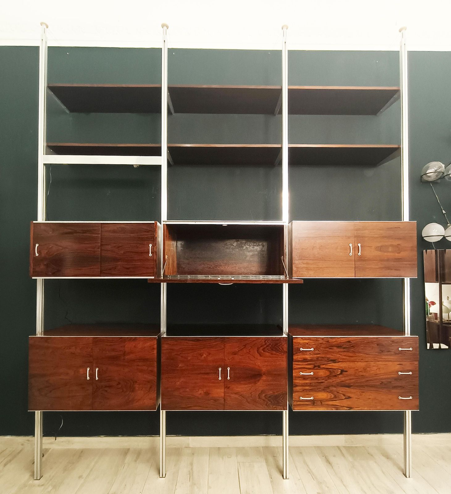 George Nelson Per Herman Miller Libreria "Css", Italia 1960s photo Furniture
