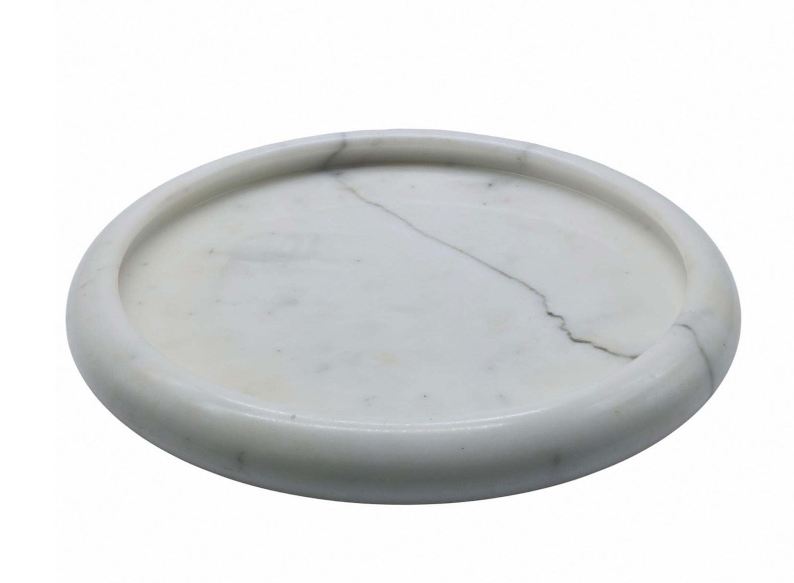 Sergio Asti For Up&Up Centerpiece In White Carrara Marble, Italy 1970s photo furniture