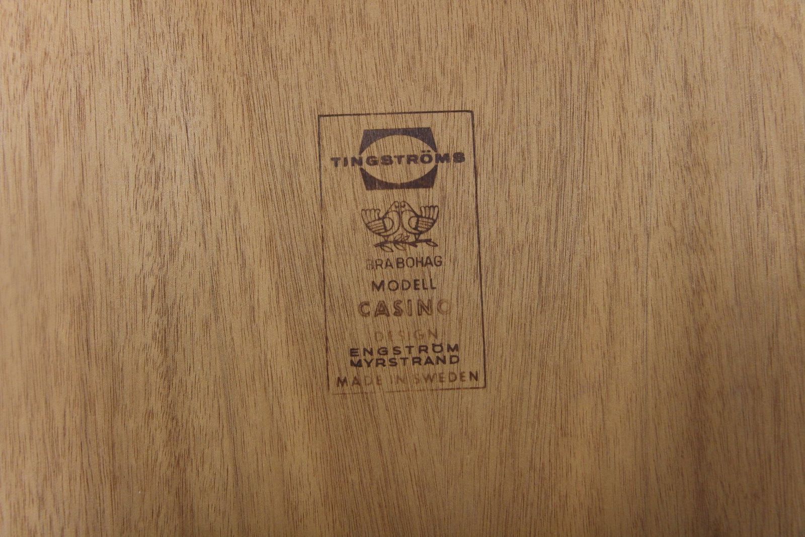 Casino Telephone Bench By Sven Engström & Gunnar Myrstrand For Tingströms, 1960 photo 607.0