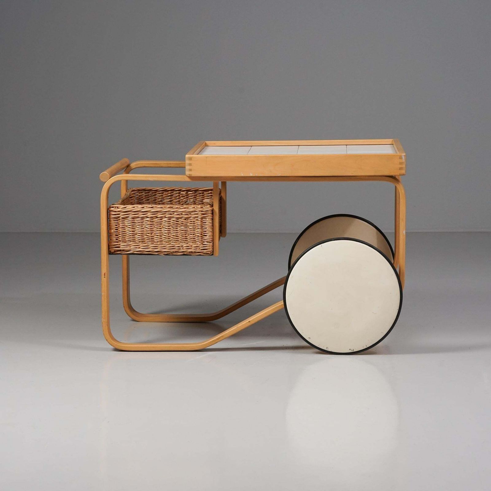 Model 900 Tea Cart, Alvar Aalto, Artek, 1960s photo for sale