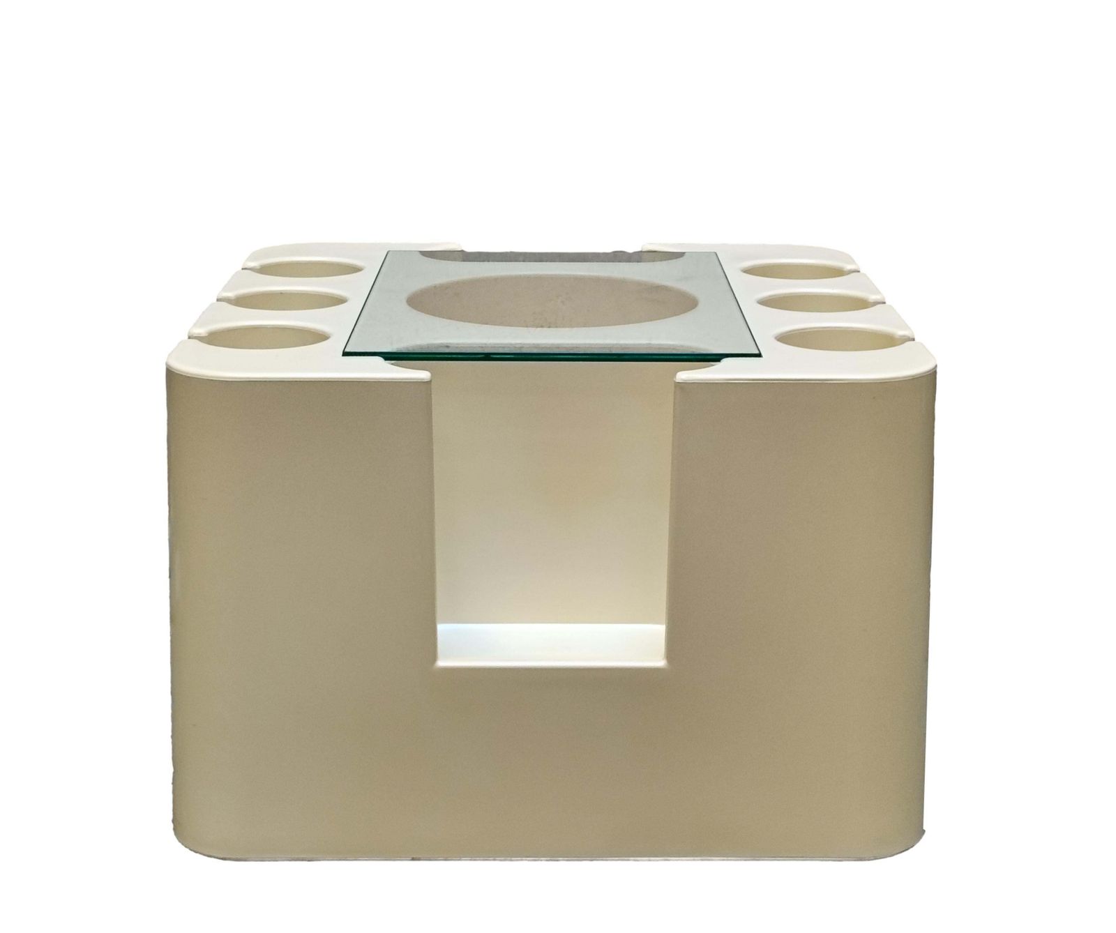 Serguo Mazza Per Artemide Carrello Bar "Bacco", Italia 1970s photo furniture