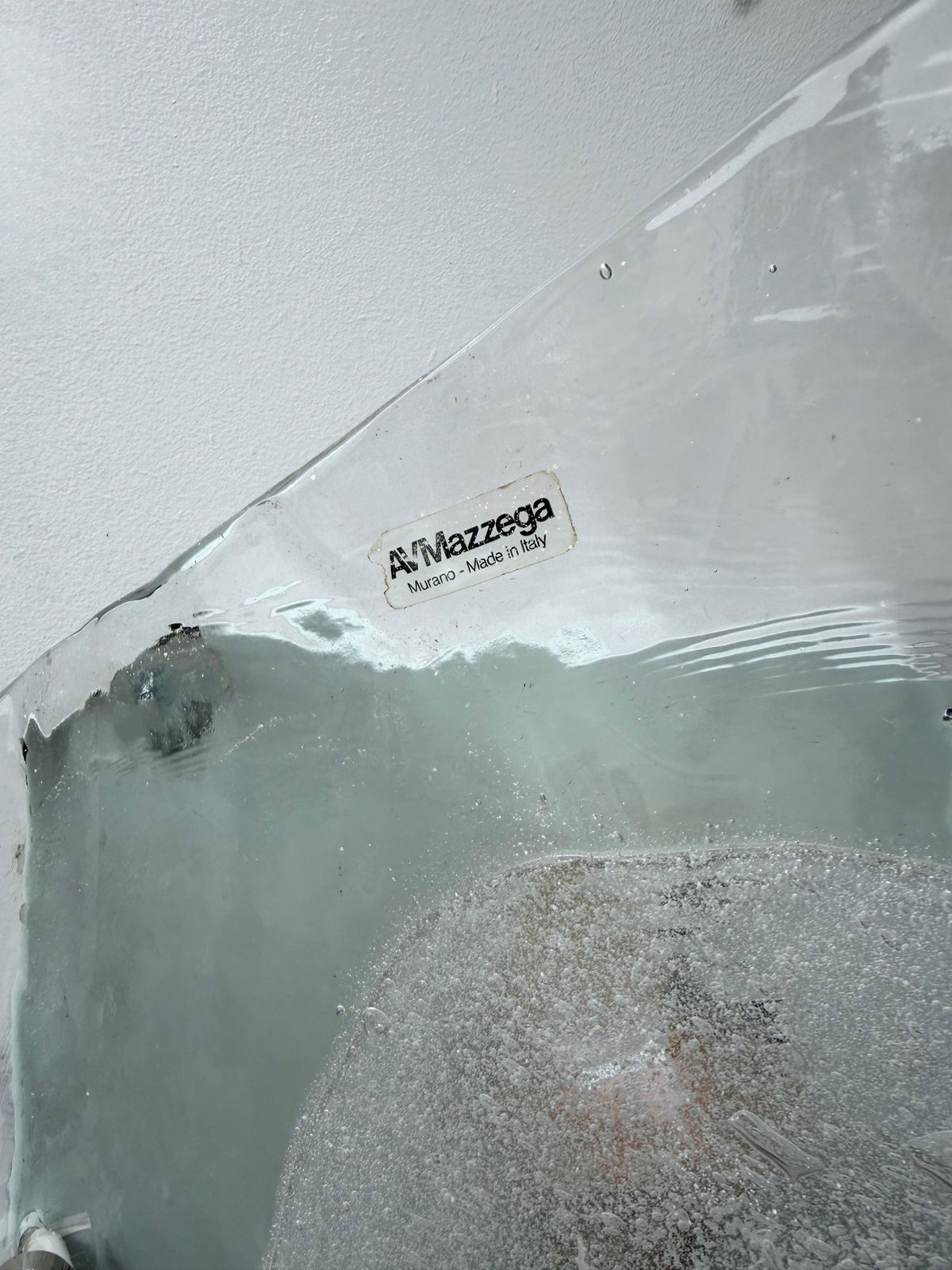 Sconce Lp253 Murano Glass By Carlo Nason For Mazzega, Italy, 1970s photo Lighting