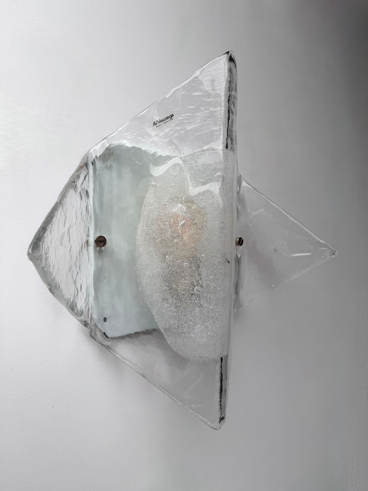 Sconce Lp253 Murano Glass By Carlo Nason For Mazzega, Italy, 1970s photo buy