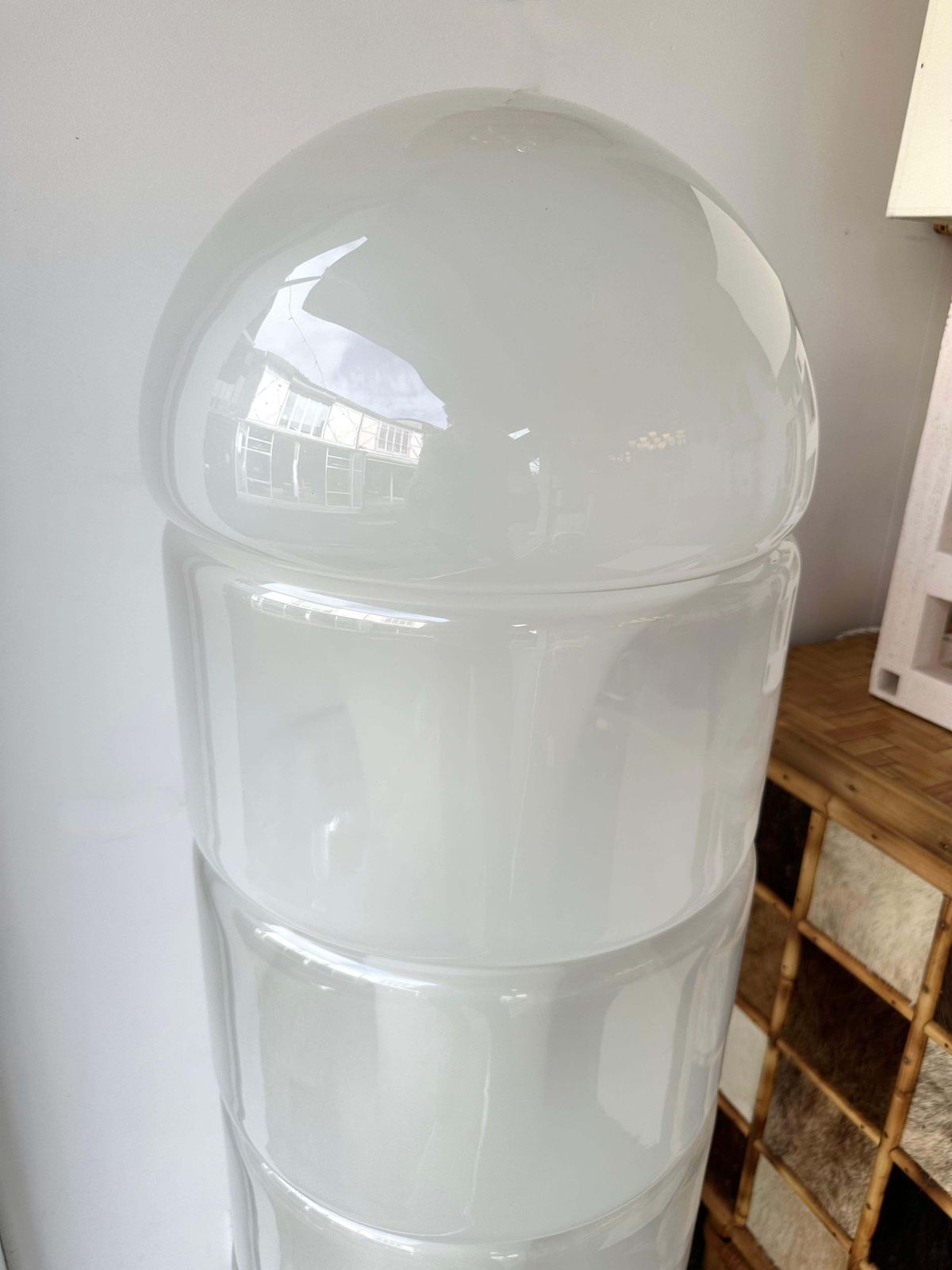 Floor Lamp  Lt316 Murano Glass By Carlo Nason For Mazzega, Italy, 1970s photo vinterior