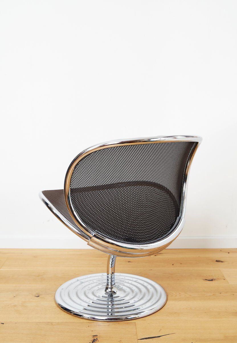 O Line Swivel Chair By Herbert Ohl For Wilkhan, 1982 photo for sale