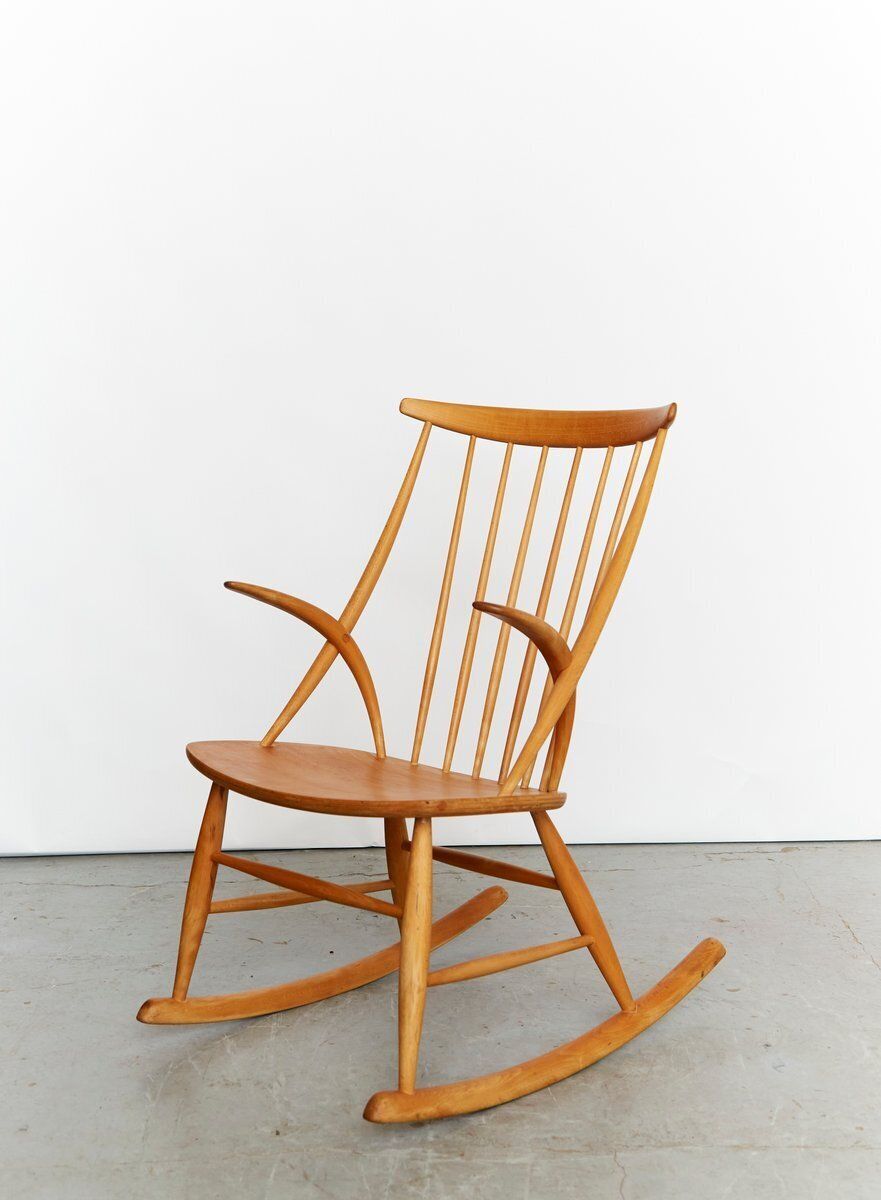 Iw3 Swing Chair By Illum Wikkelsø For Niels Eilersen, 1960s
