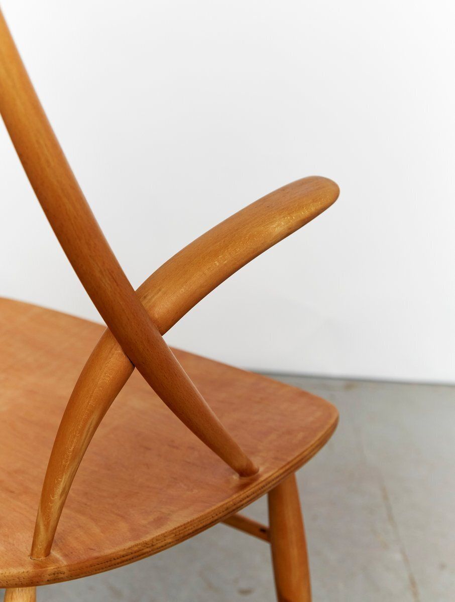 Iw3 Swing Chair By Illum Wikkelsø For Niels Eilersen, 1960s photo vinterior
