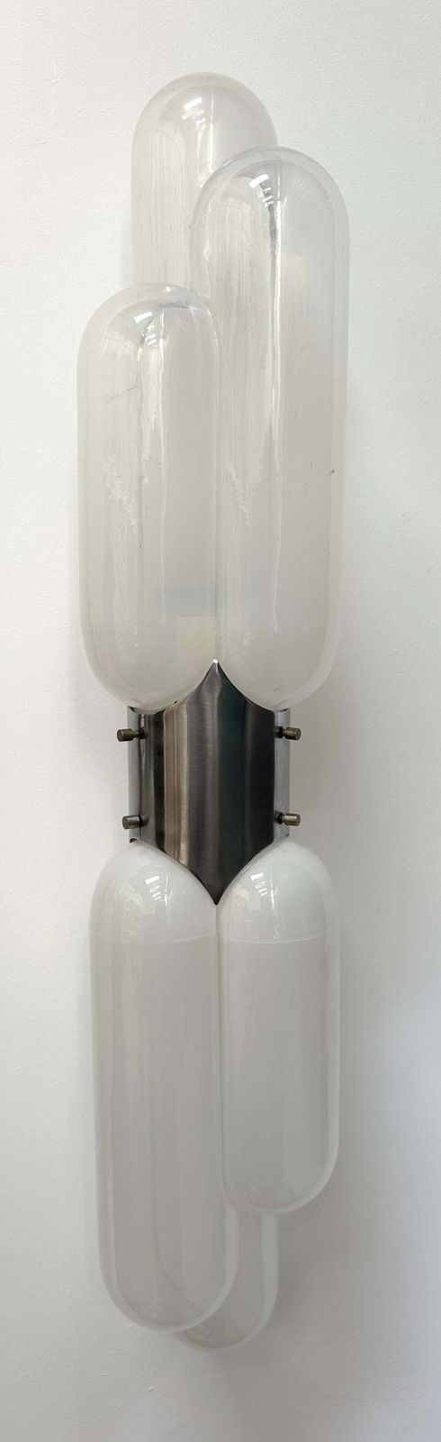 2342.0 Torpedo Murano Glass Sconce By Carlo Nason For Mazzega, Italy, 1970s photo