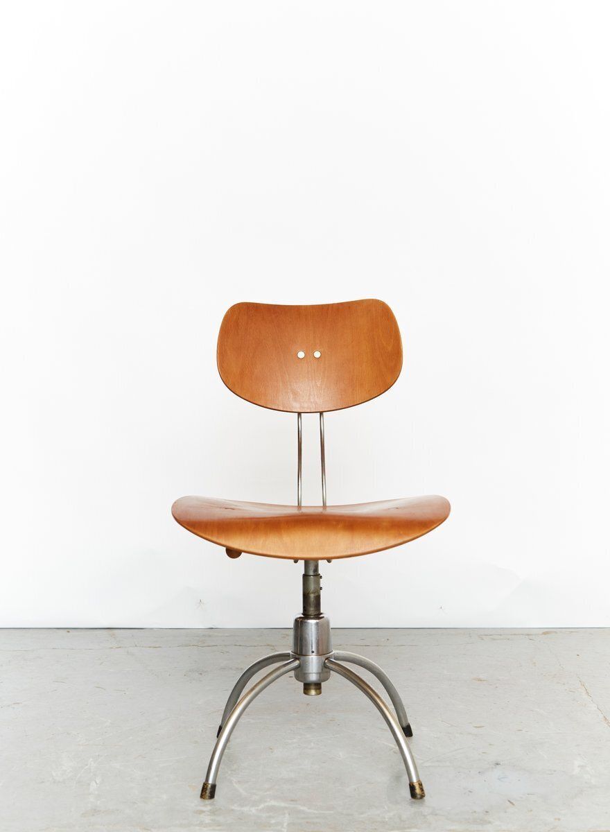 Mid Century Model Se 40 Swivel Chair By Egon Eiermann For Wilde+Spieth