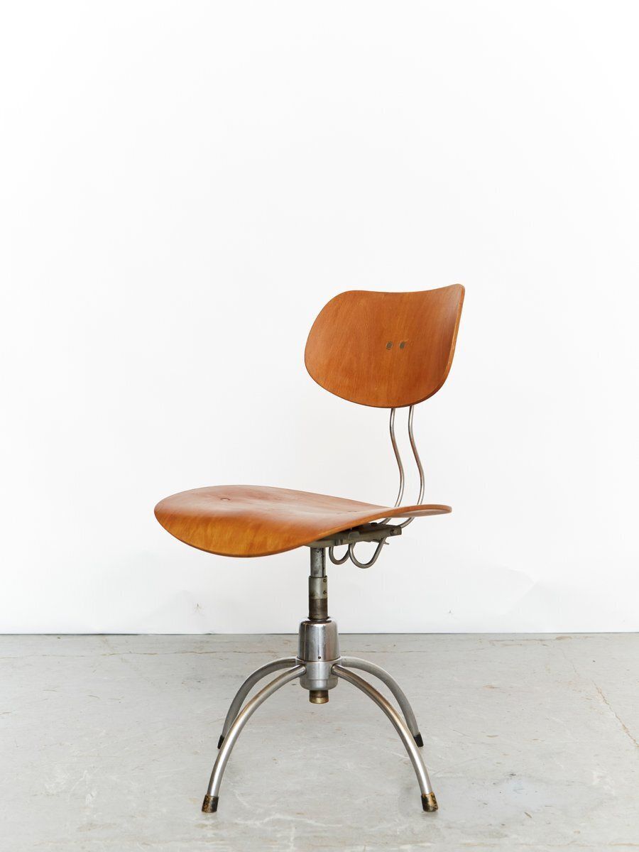 Mid Century Model Se 40 Swivel Chair By Egon Eiermann For Wilde+Spieth photo furniture