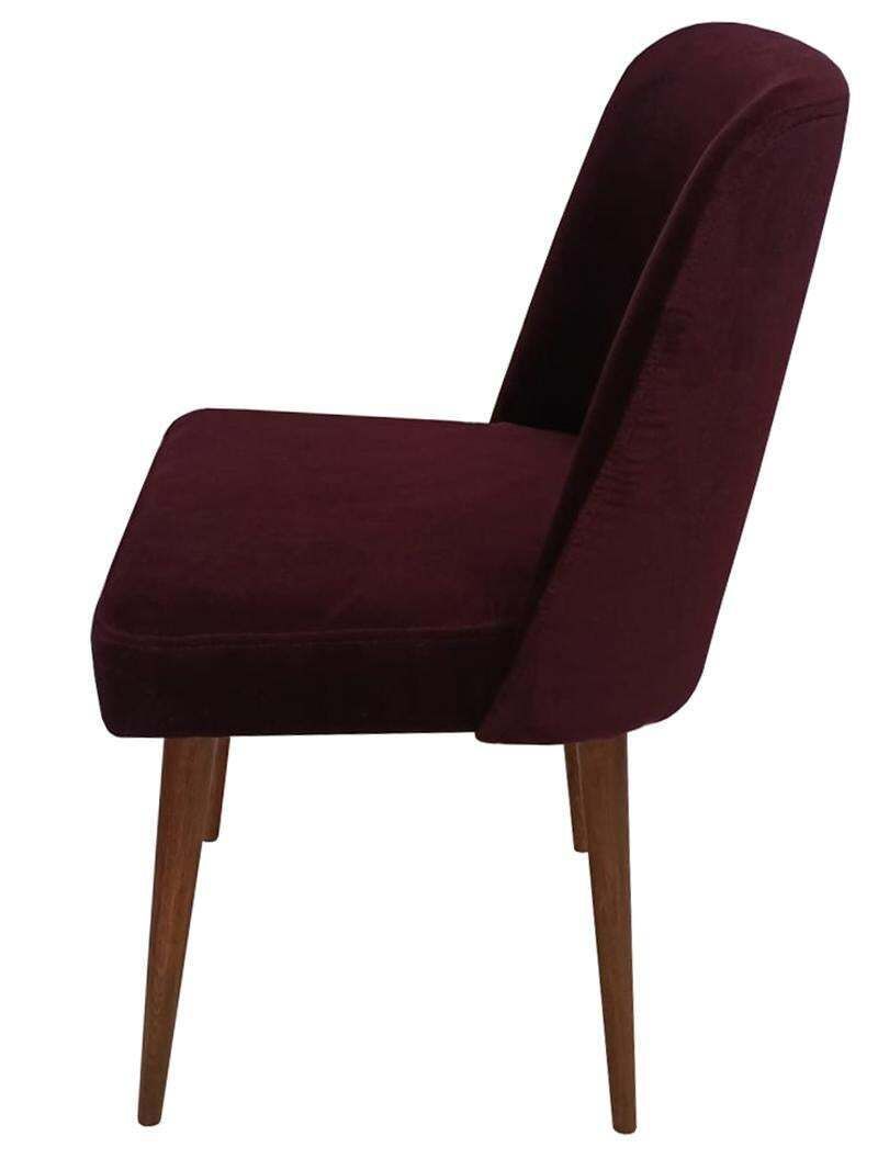 Eight Mid Century Shell Chairs, Purple Velvet Alexander, Dedar, Europe, 1960s photo buy