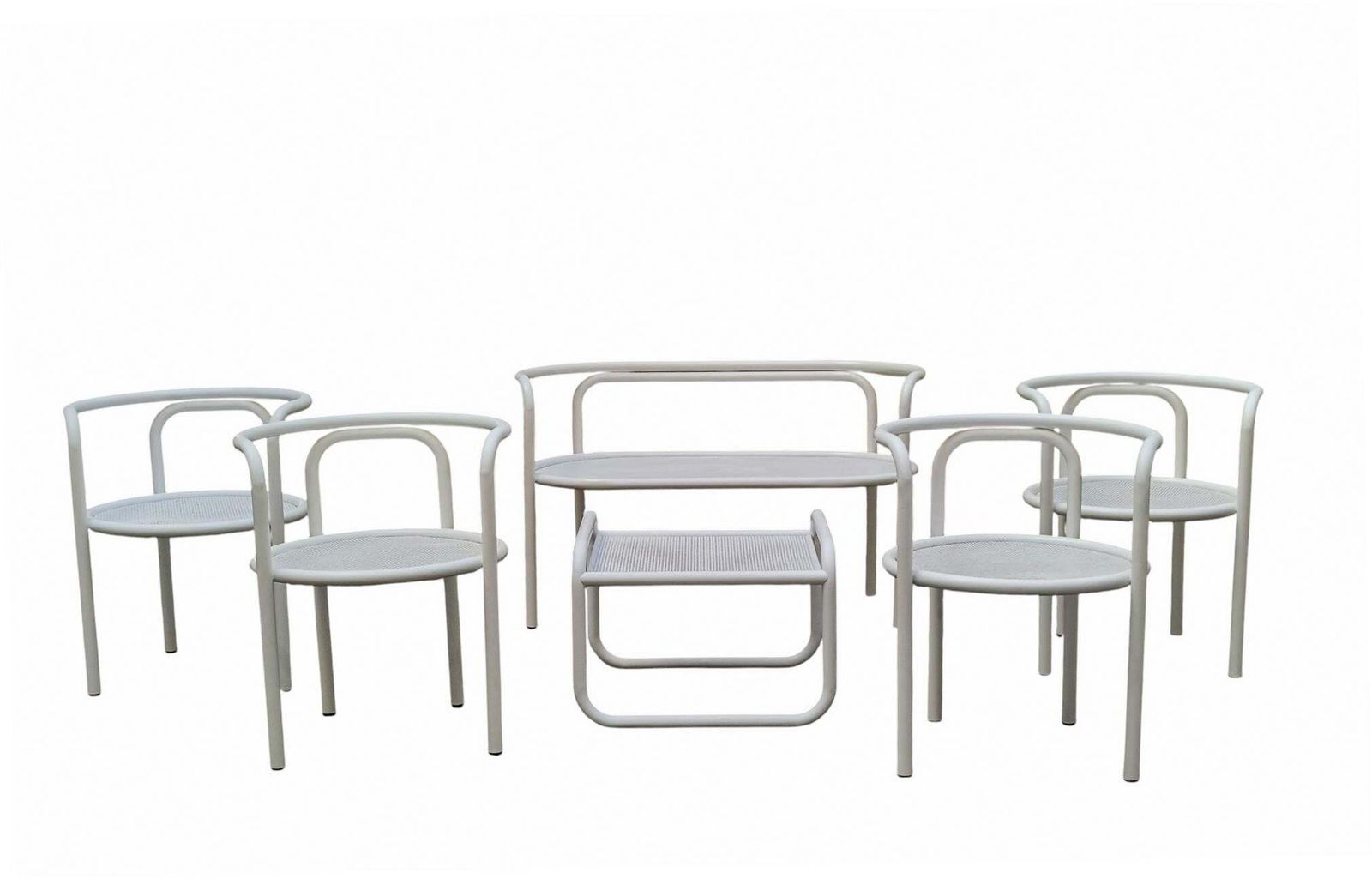 Gae Aulenti For Poltronova Tavolino Bianco "Locus Solus," Italy 1964 photo vinterior