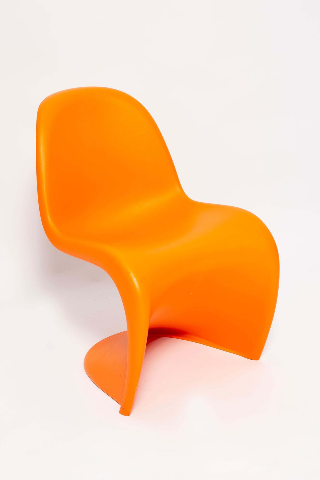 Vitra Verner Panton S Junior Chair In Orange Plastic, 2009 photo for sale