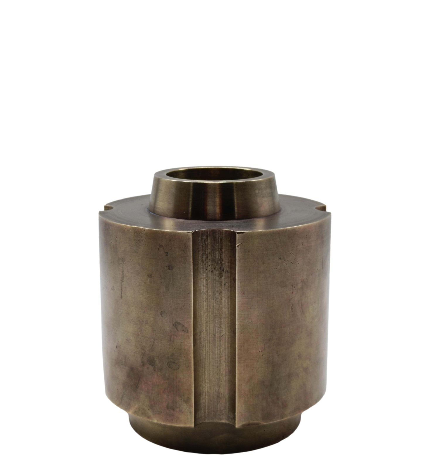 Luigi Pezzato Abstract Bronze Sculpture, Italy 1970s photo furniture