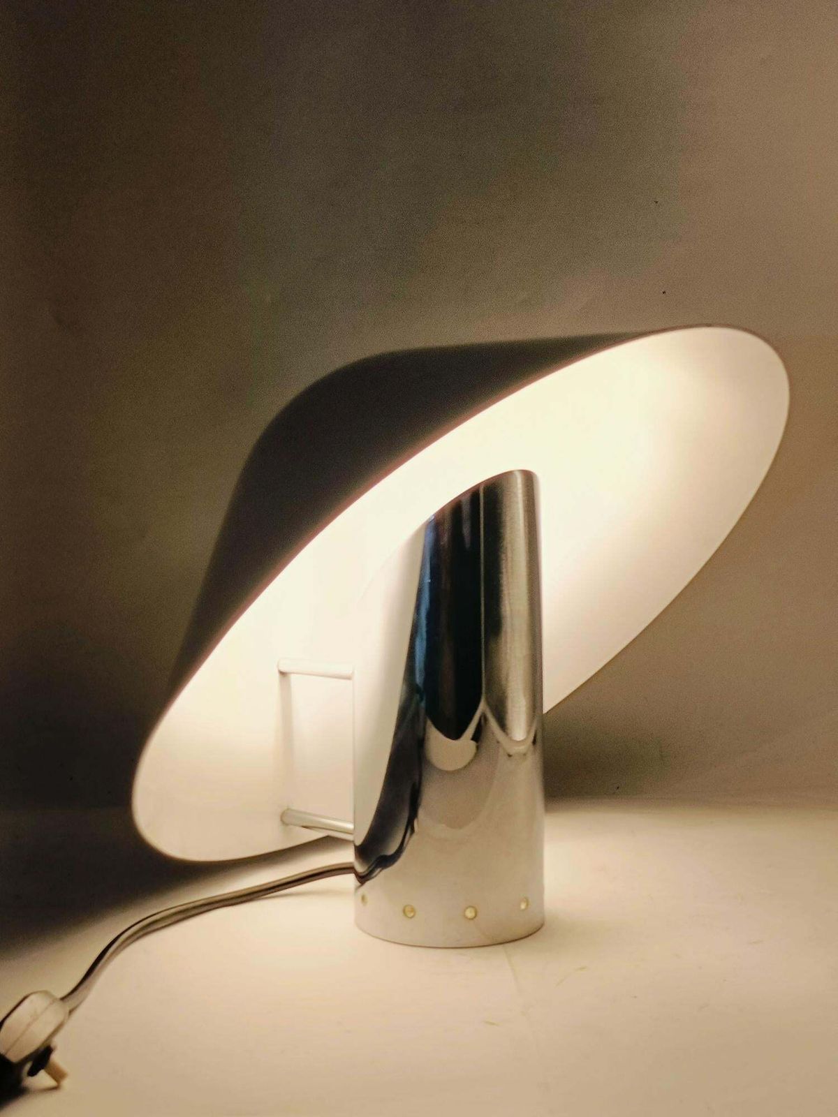 Mace And Gramigna For  Quattrifolio Table Lamp "Chioccio Pulcino," 1970s photo vinterior