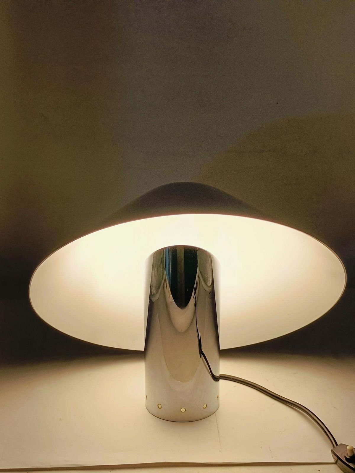 Mace And Gramigna For  Quattrifolio Table Lamp "Chioccio Pulcino," 1970s photo vintage
