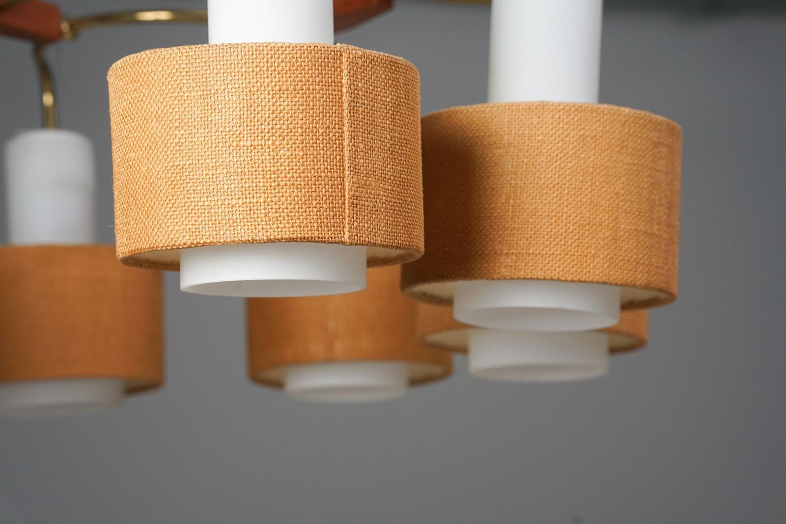 Model K1 169/8 Chandeliers / Flush Mounts, Paavo Tynell, Idman Oy, 1950/1960s photo Lighting
