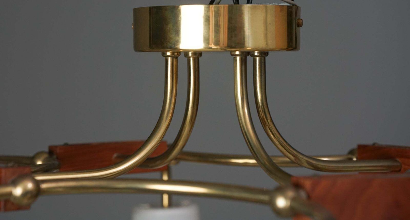 Model K1 169/8 Chandeliers / Flush Mounts, Paavo Tynell, Idman Oy, 1950/1960s photo 16914.0