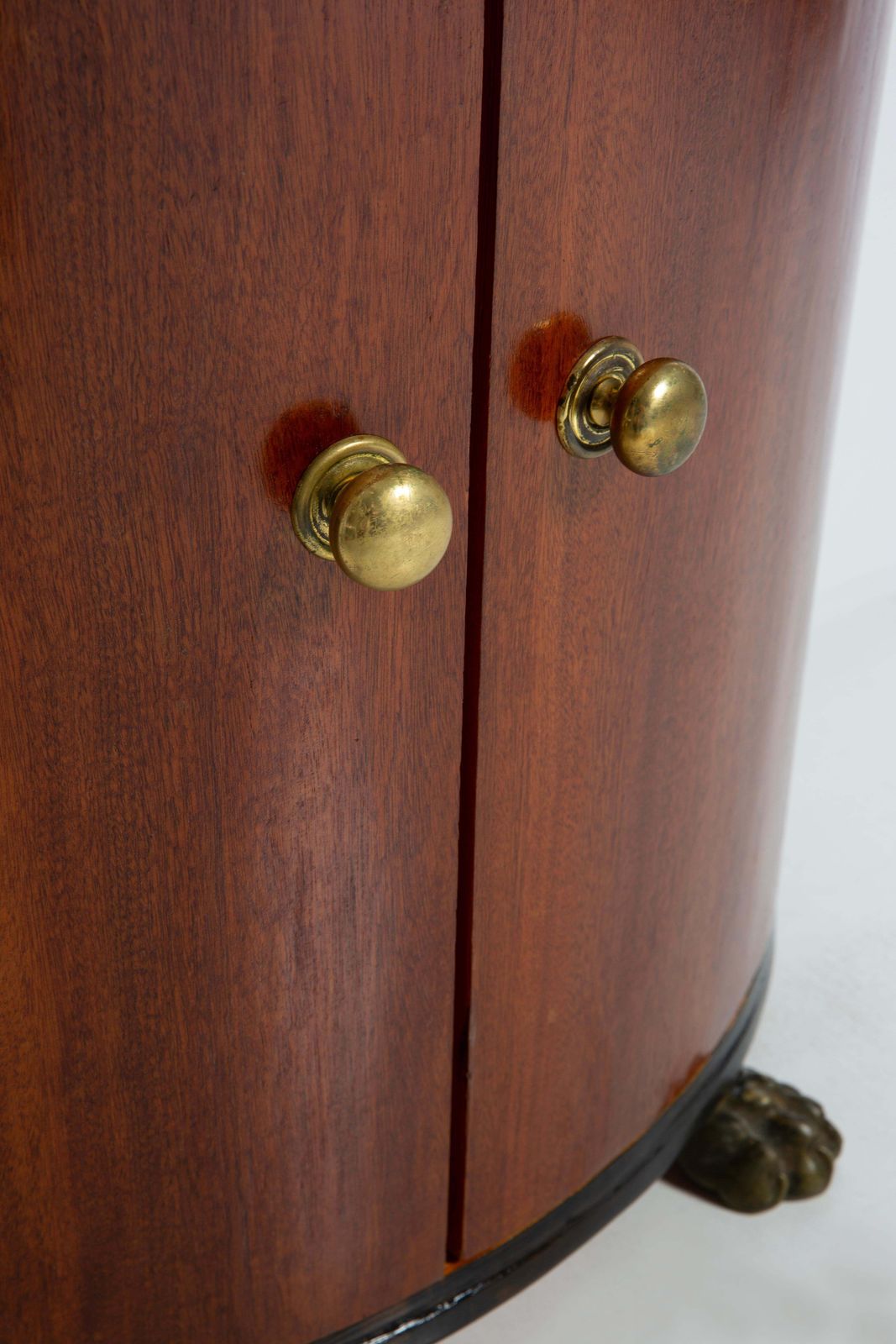 Mid Century Modern Vintage Tv Side Table, Cabinet, Beechwood, Poland, 1960s photo Furniture