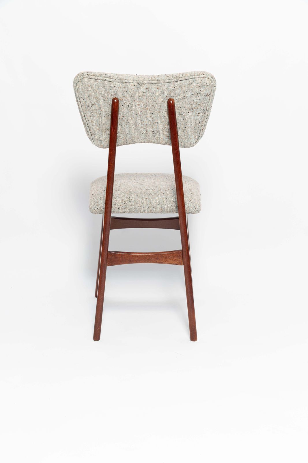 Set Of Ten Mid Century Butterfly Chairs, Blue Gray Wool, Europe, 1960s photo buy