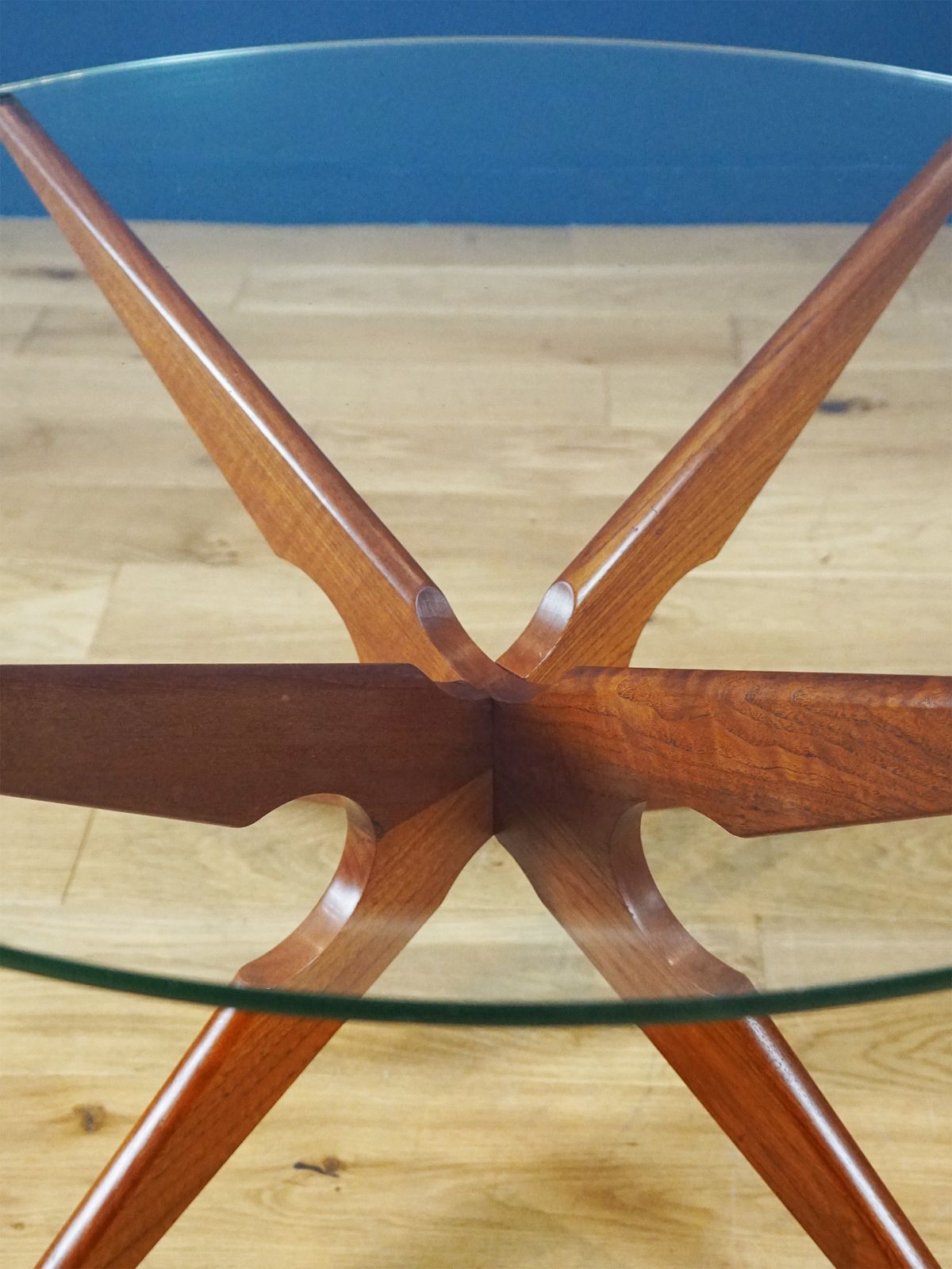 Mid Century Danish Teak & Glass Coffee Table By Vladimir Kagan For Sika Møbler   Denmark 1960s photo furniture