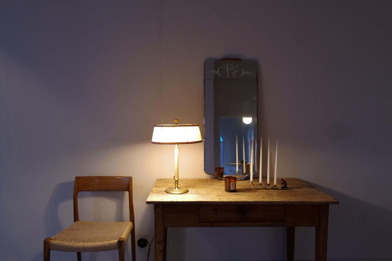 Art Deco Nordiska Kompaniet Table Lamp Made In Sweden, 1940s photo 2429.0