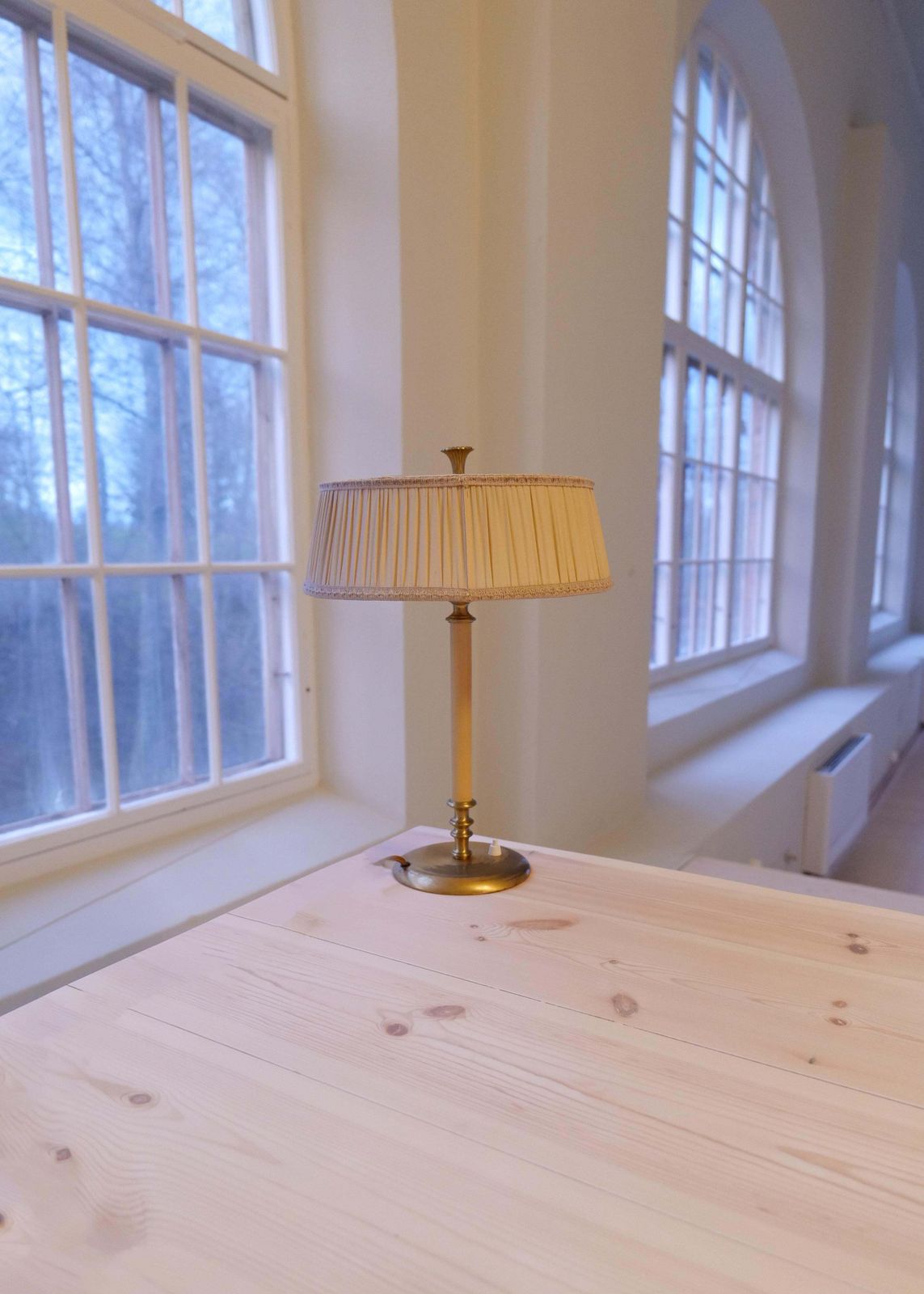 photo furniture Art Deco Nordiska Kompaniet Table Lamp Made In Sweden, 1940s