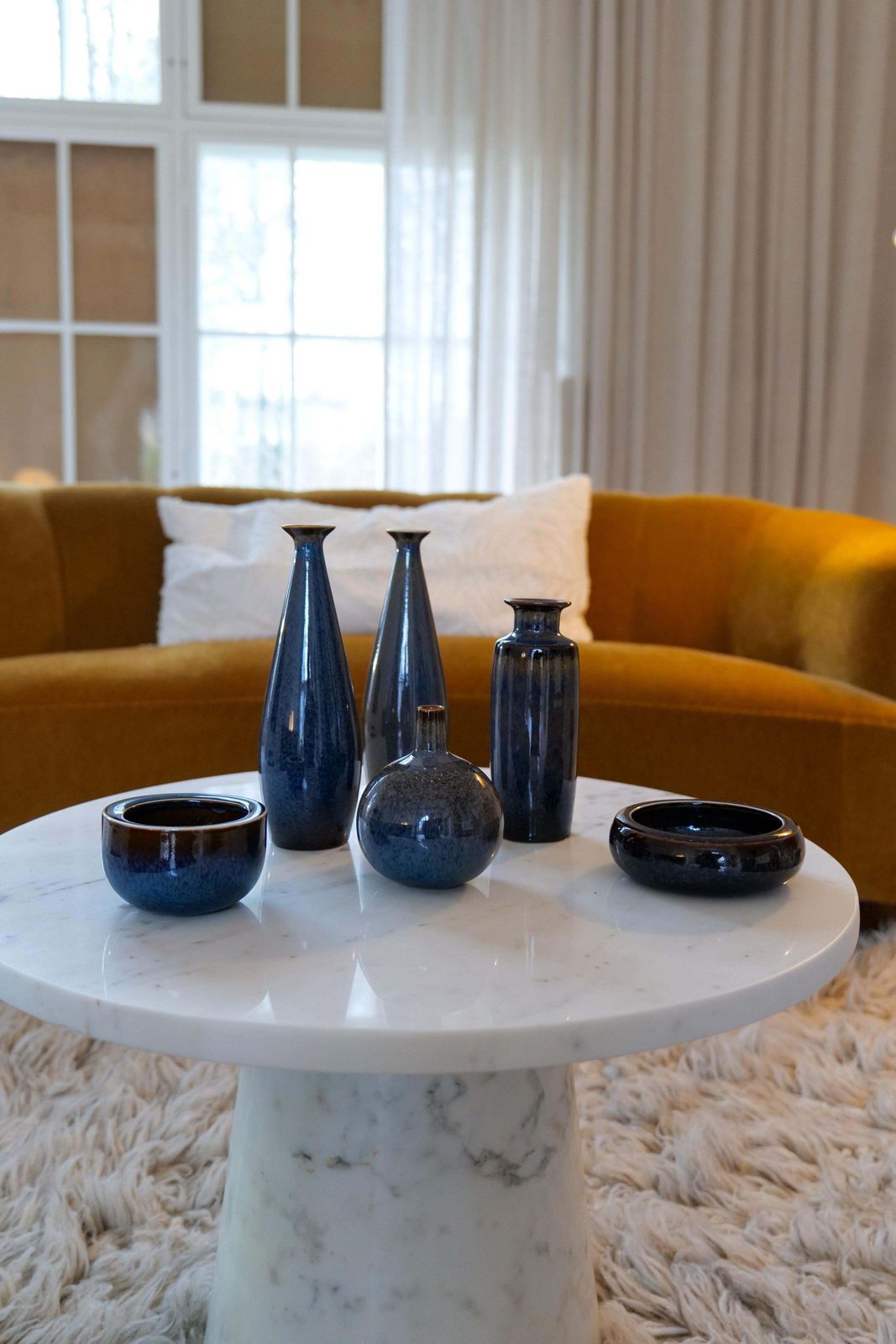 Midcentury Modern Collection Of 6 Vessels Carl Harry Stålhane Rörstrand Sweden photo 3981.0